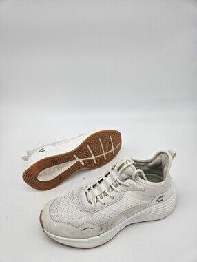 Charly Tera Road Sneakers Women’s Size US 9 White Gold Accents Bubblegum Toes